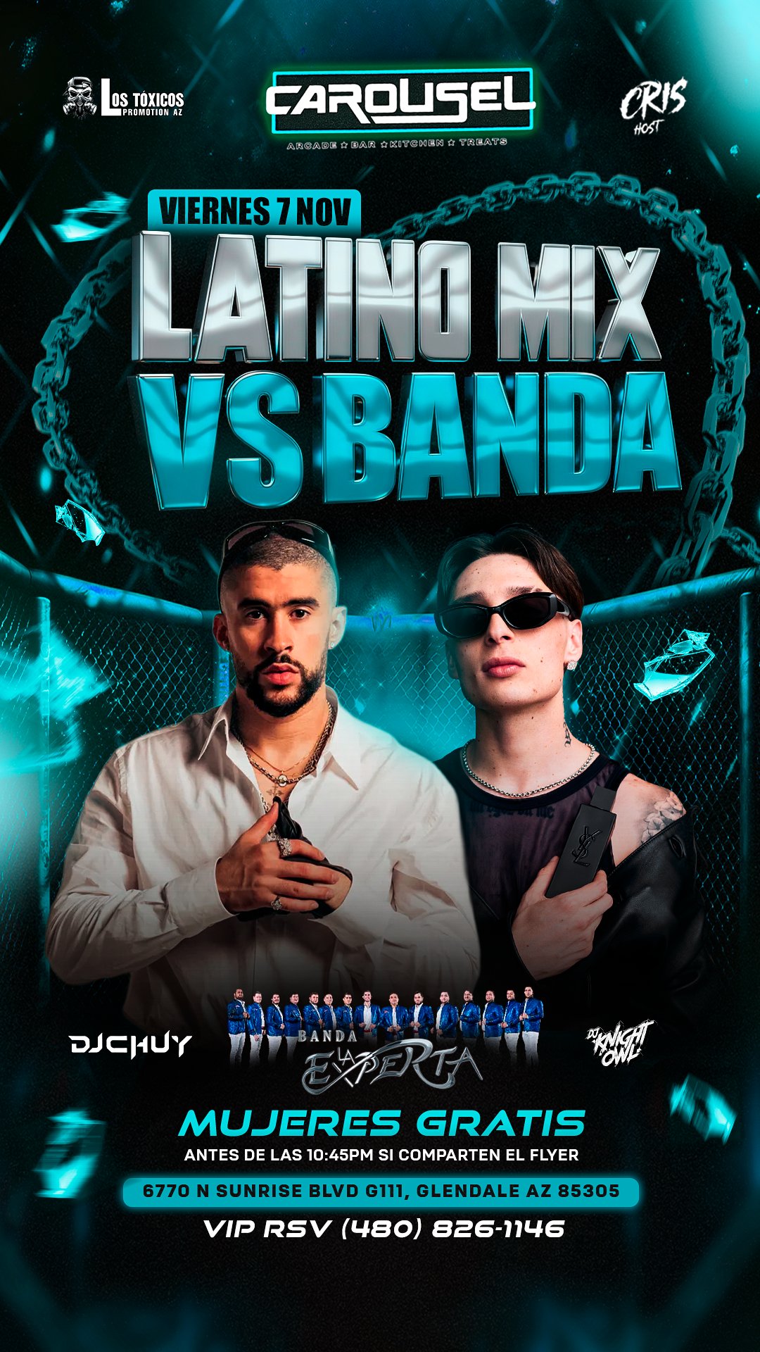 Los Toxicos Promotion AZ