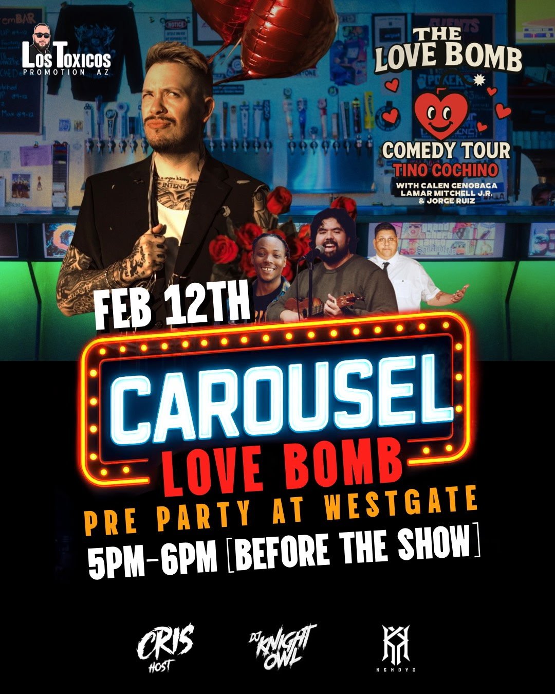 Los Toxicos Promotion AZ